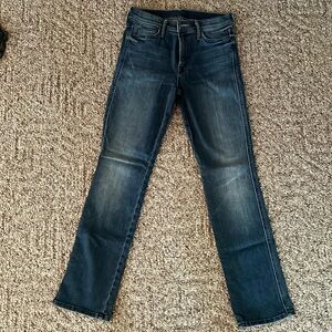 Mother skinny jeans, stone blue, size 00